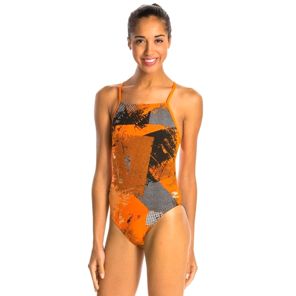 Speedo Endurance+ | One-Piece Racing Flyback Swim Suit | Sz 12/38